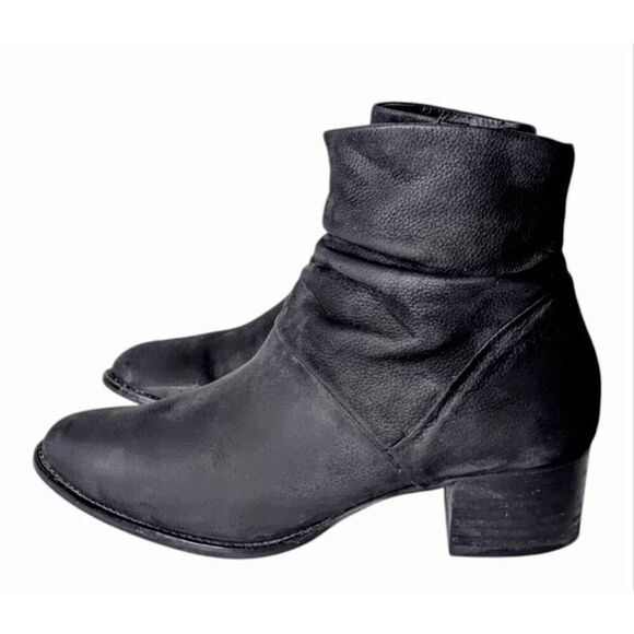 PAUL GREEN Brianna Black Slouch Bootie Size 5.5(US8) - Picture 3 of 9